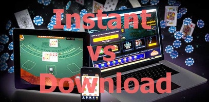 instant vs desktop online casinos from RTG